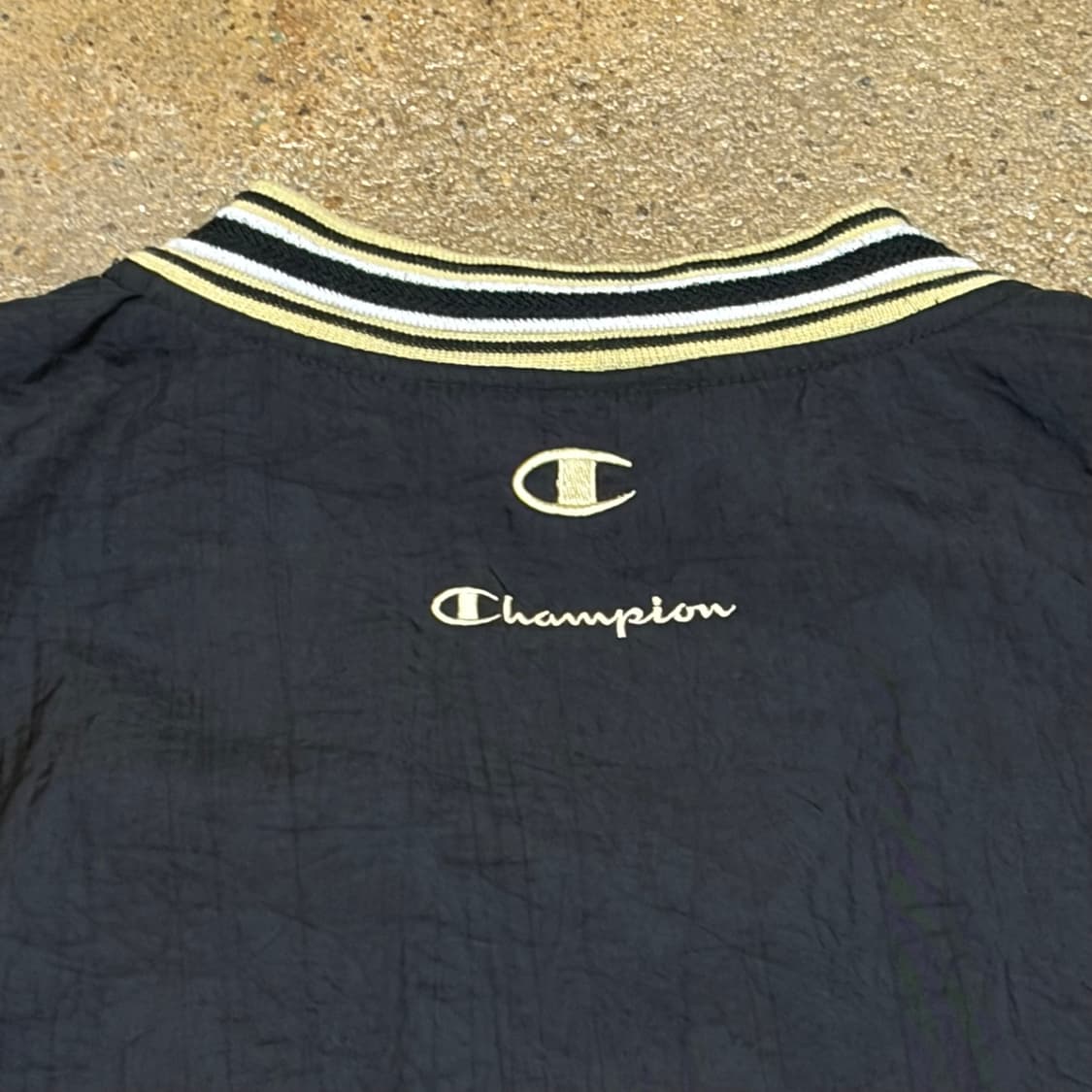 레어 90s 미국 빈티지 챔피언 퍼듀 풀오버 바람막이 상품이미지8