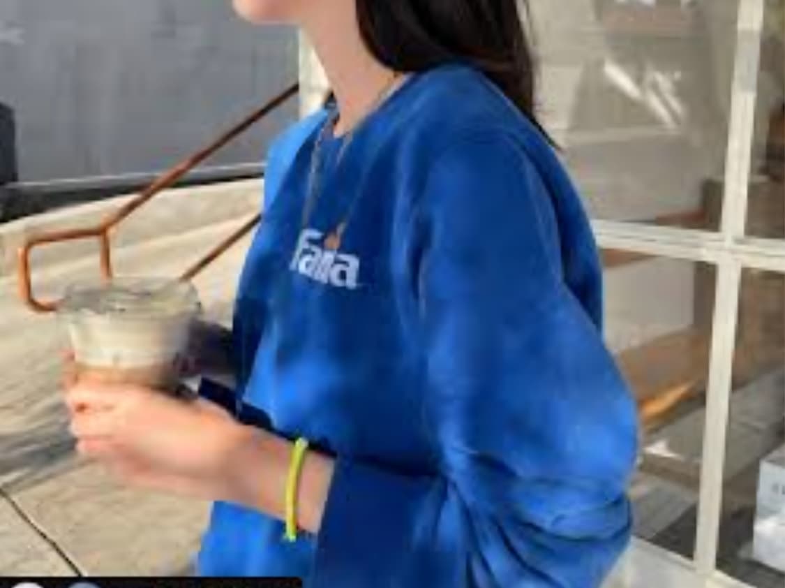 [M] 자라 FANTA 맨투맨 / 희귀템  블루 빈티지 상품이미지1