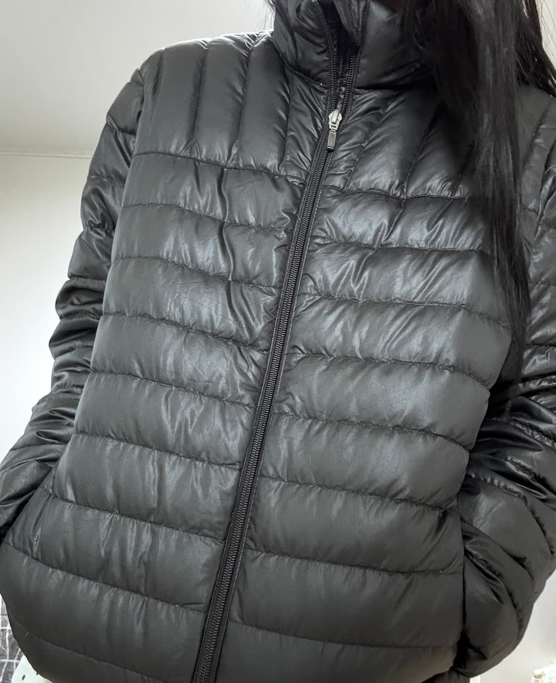 빈티지 경량 패딩 상품이미지6