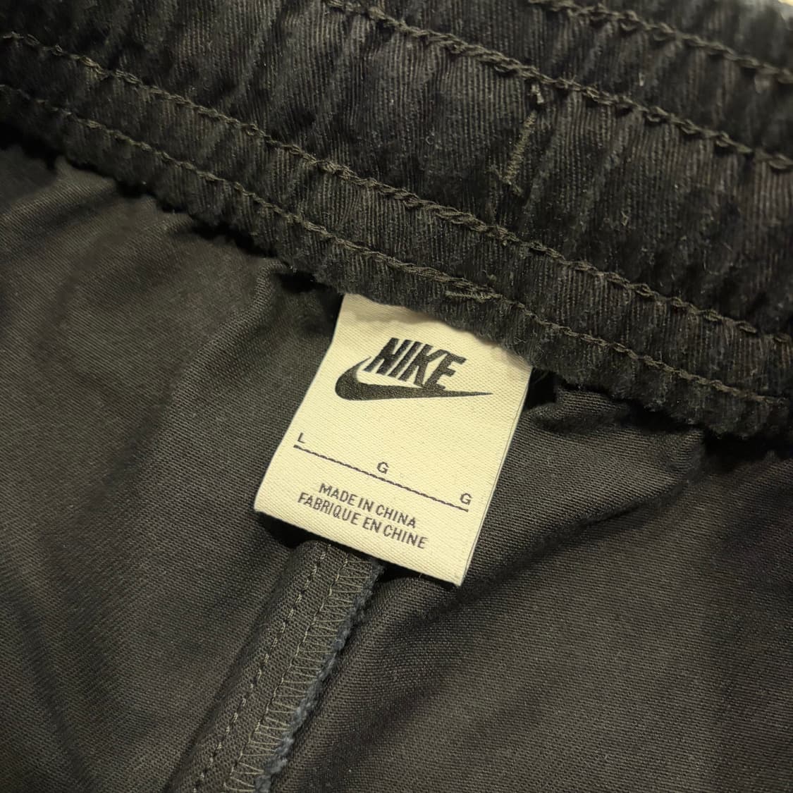 [L] 나이키 NSW 하이웨스트 블랙 트랙 카고 바지 팬츠 D468 상품이미지6