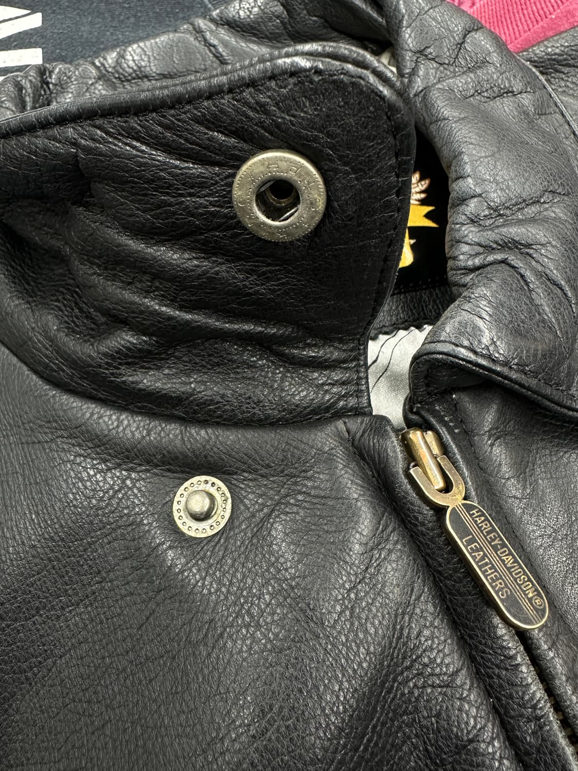 90s 할리데이비슨 A-2 레더 자켓 44 상품이미지7