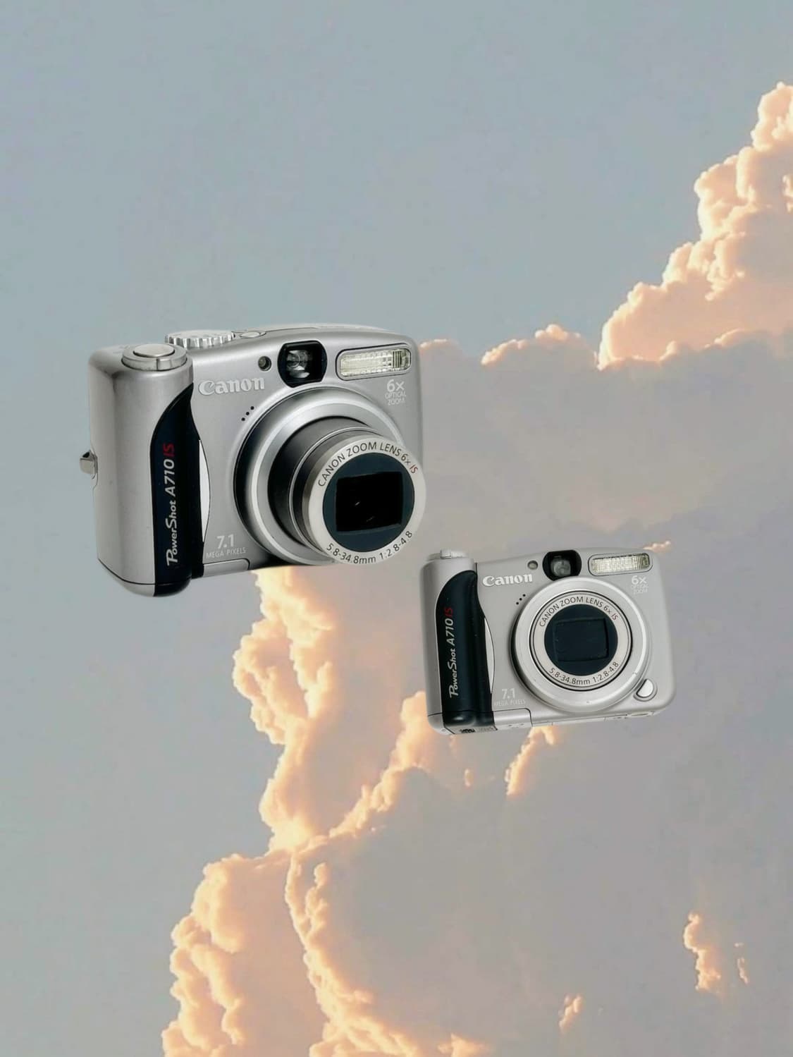 굿컨디션!) 캐논 파워샷 a710 Powershot 빈티지 디카 상품이미지1