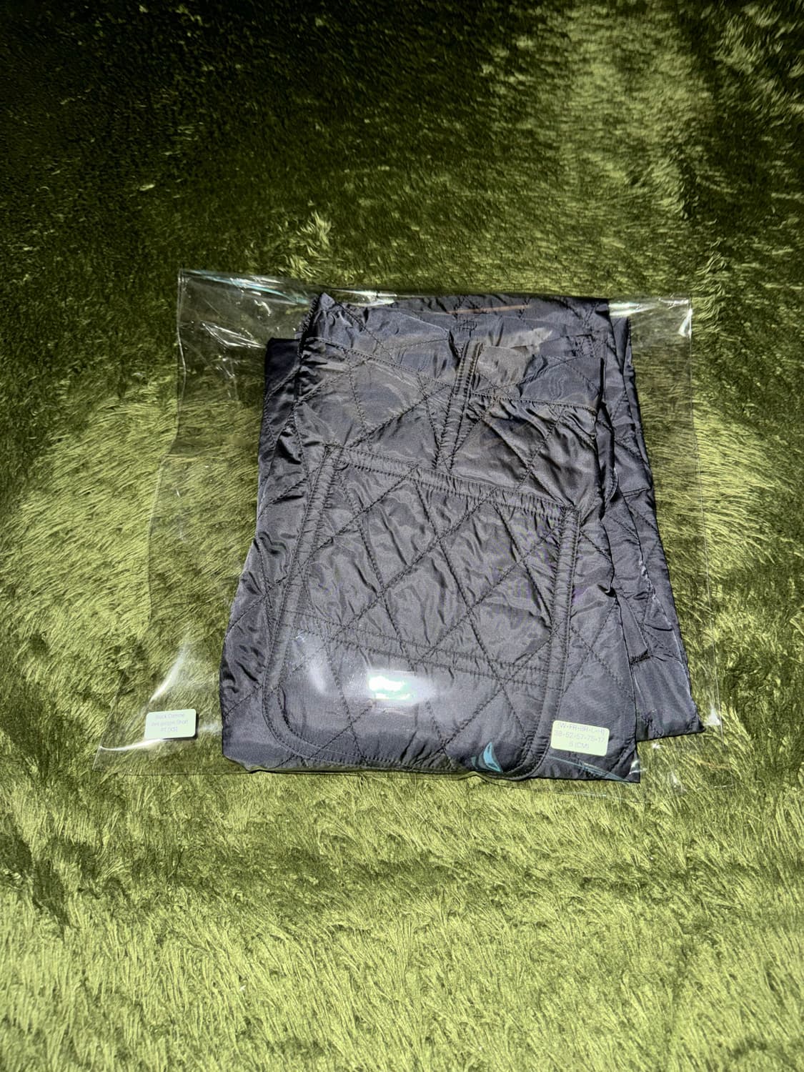 [XS] 블랙 꼼데가르송 16AW 퀼티드 사루엘 팬츠 블랙 상품이미지9