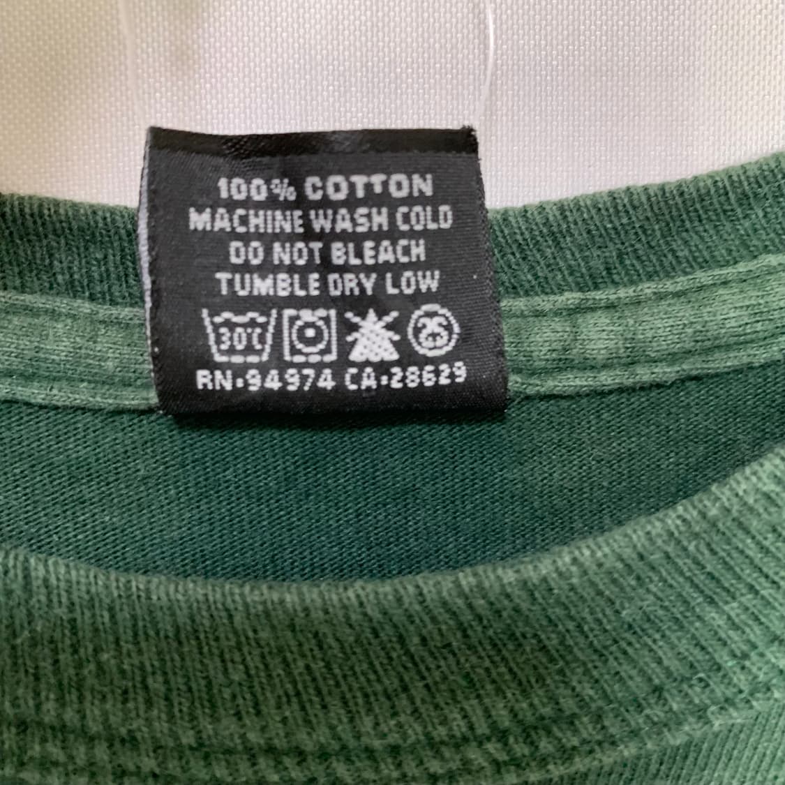 스투시 STUSSY 빈티지 패턴 긴팔 티셔츠 롱슬리브 그린 M 상품이미지8