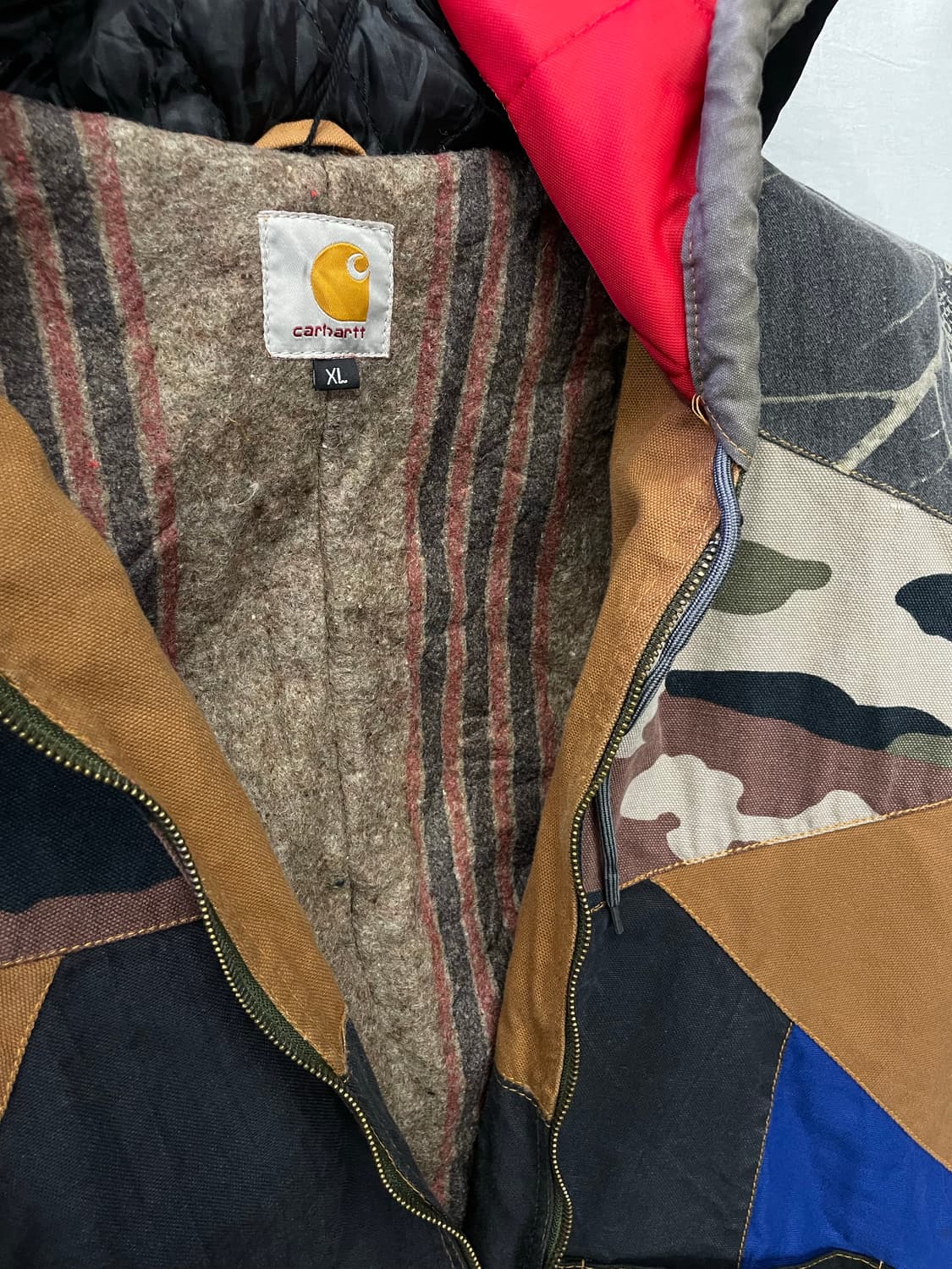 칼하트 리메이크 후드 자켓 상품이미지7