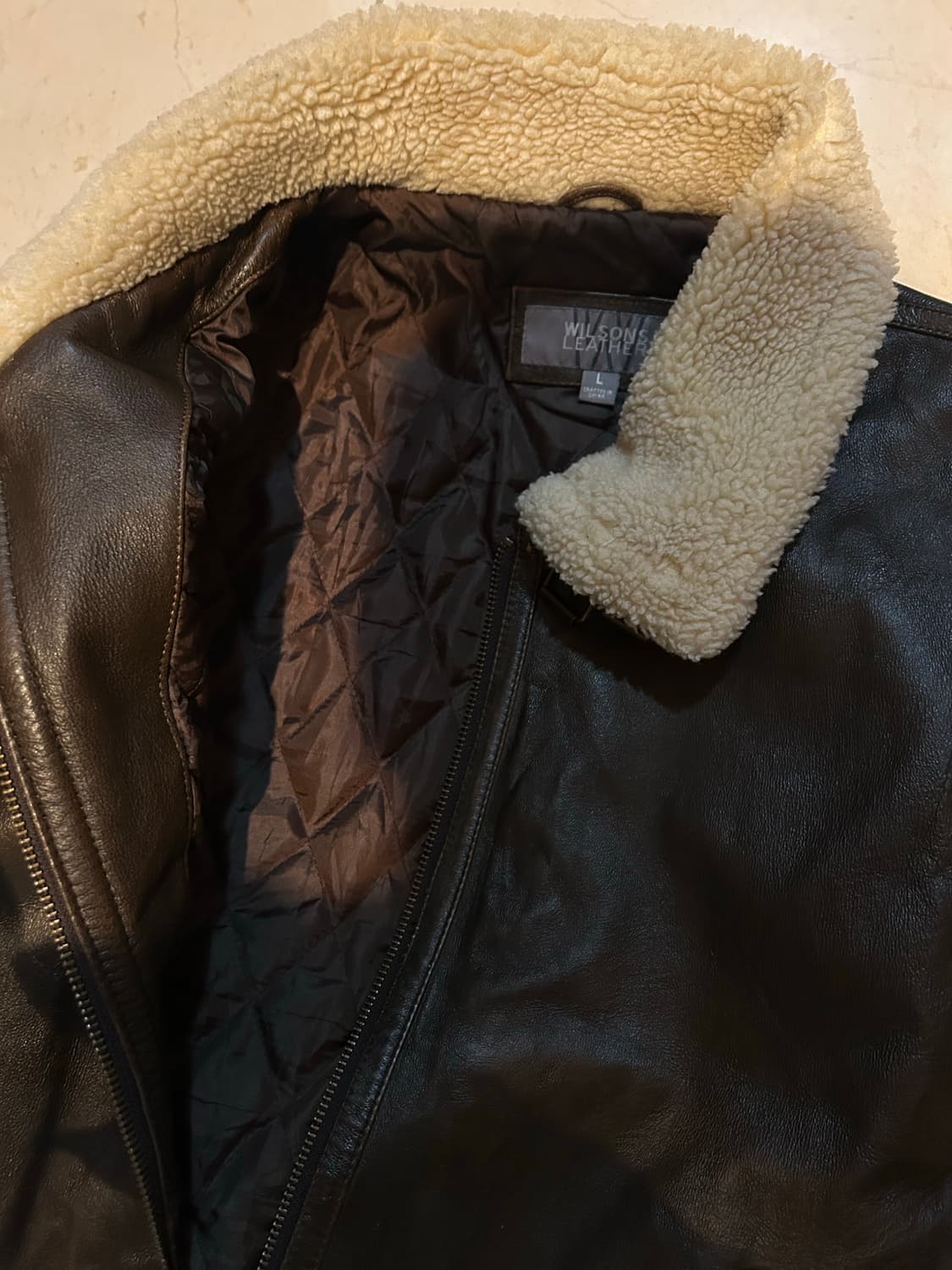 80s vintage leather (B3) 상품이미지4