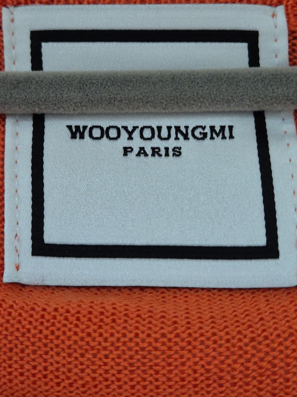 우영미 남성 울 가디건 오렌지 50 상품이미지2