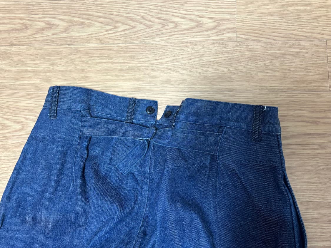 코모리 데님 오버팬츠 2사이즈 상품이미지3