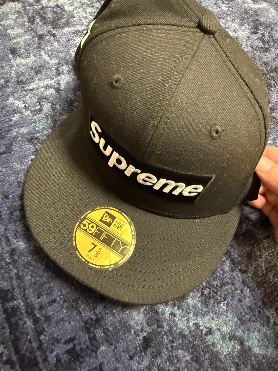 슈프림 X 뉴에라 져지 박스 로고  상품이미지2