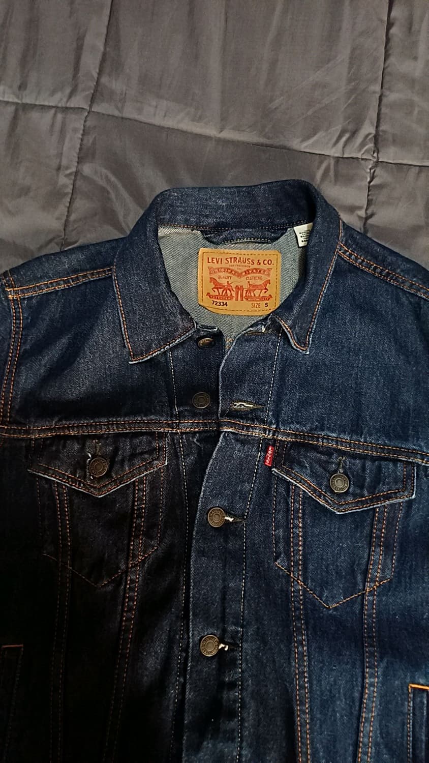 리바이스 청자켓 90 여성55 가슴52 기장62 상품이미지2