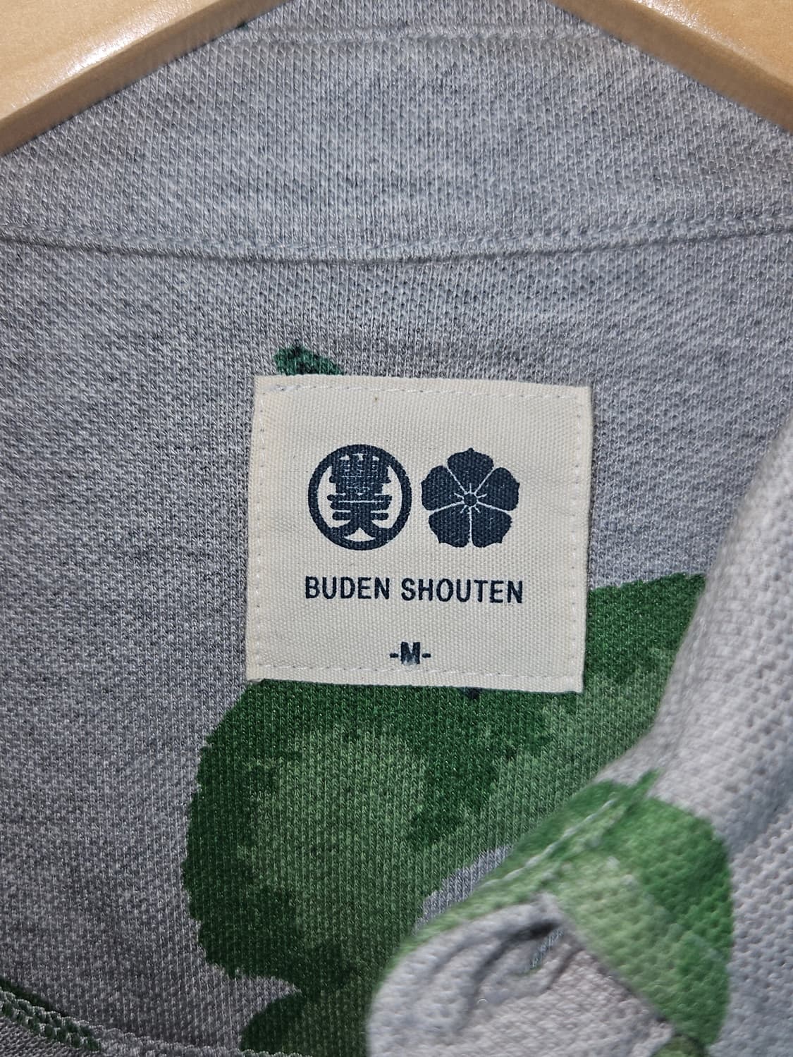 BUDEN SHOUTEN 일본제 반팔셔츠 플라워 M (새상품) 상품이미지5