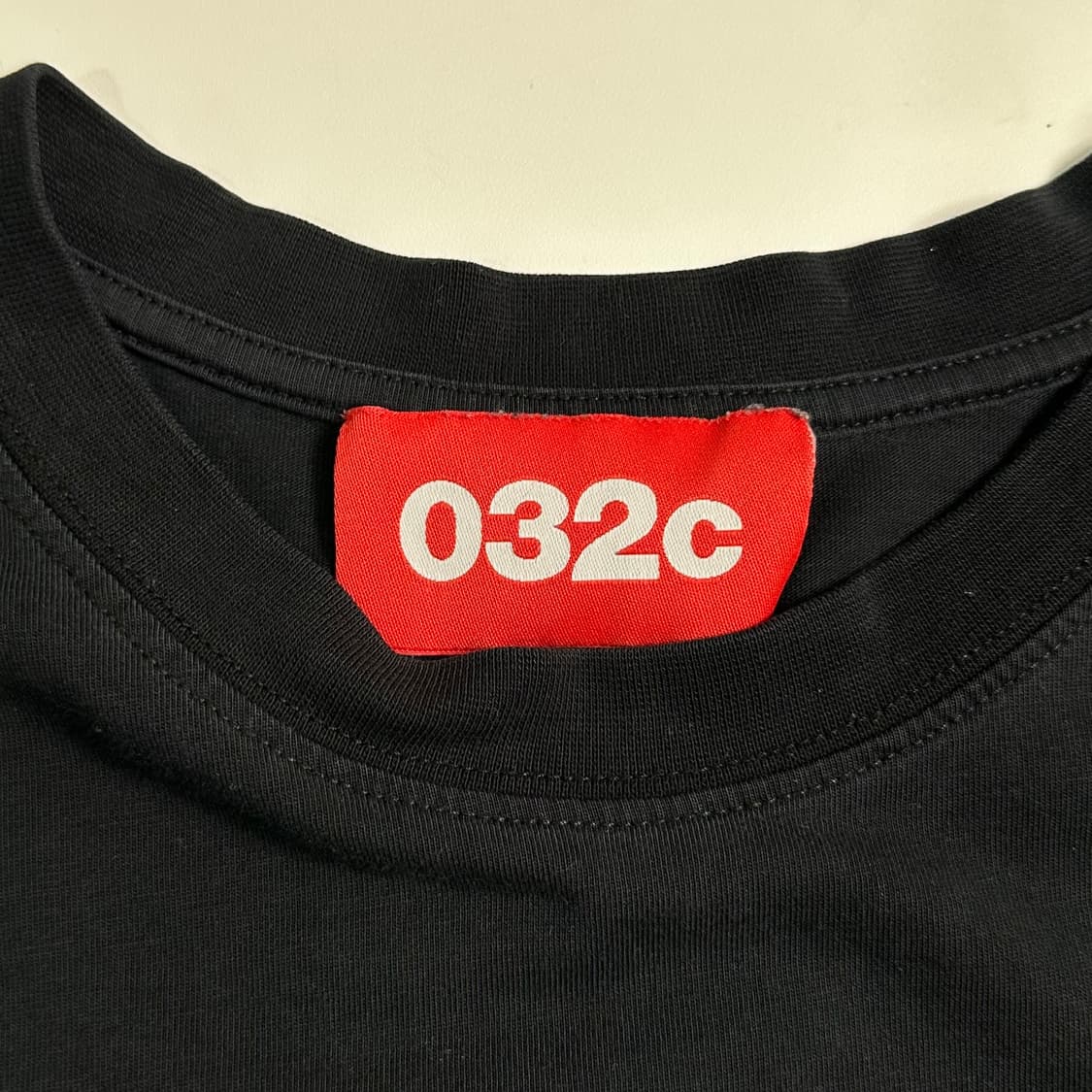 032c 로고 블랙 롱슬리브 상품이미지4