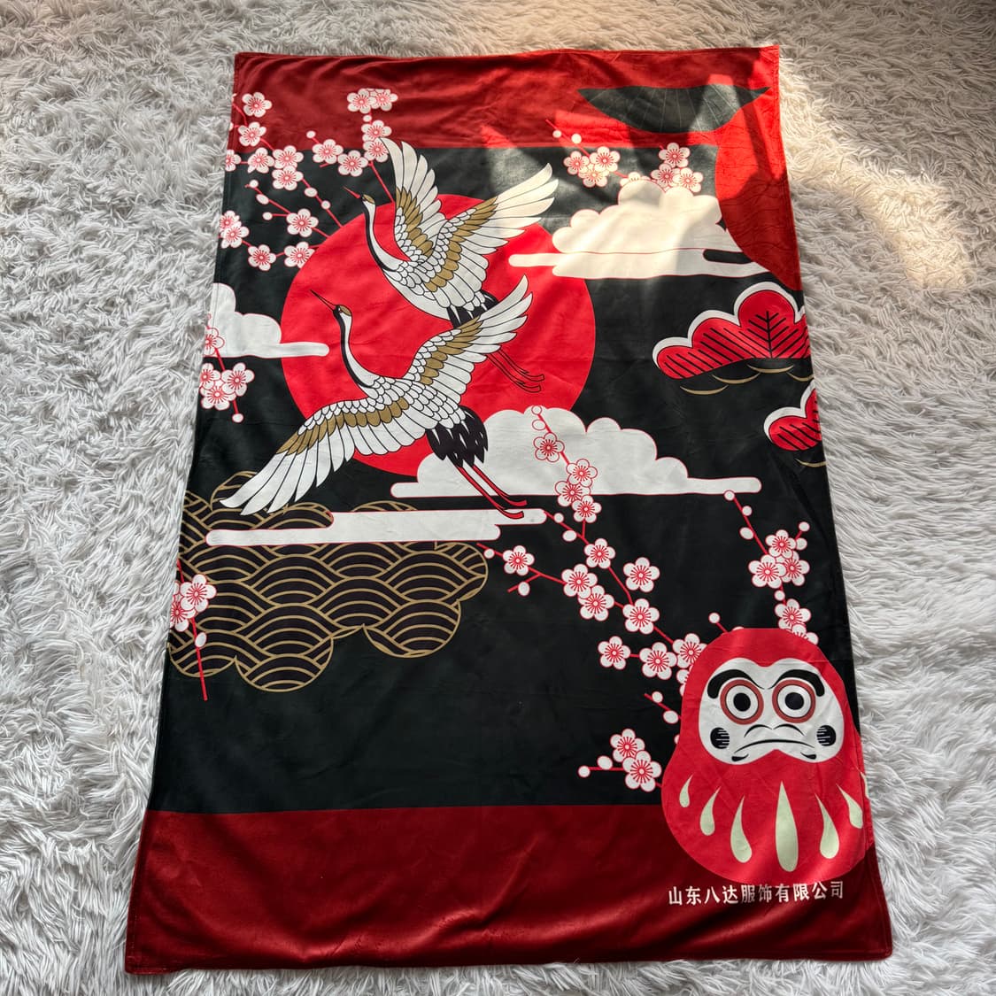 HANAHUDA 일본빈티지 러그 하나후다 수건 인테리어 벽지 FREE 상품이미지2