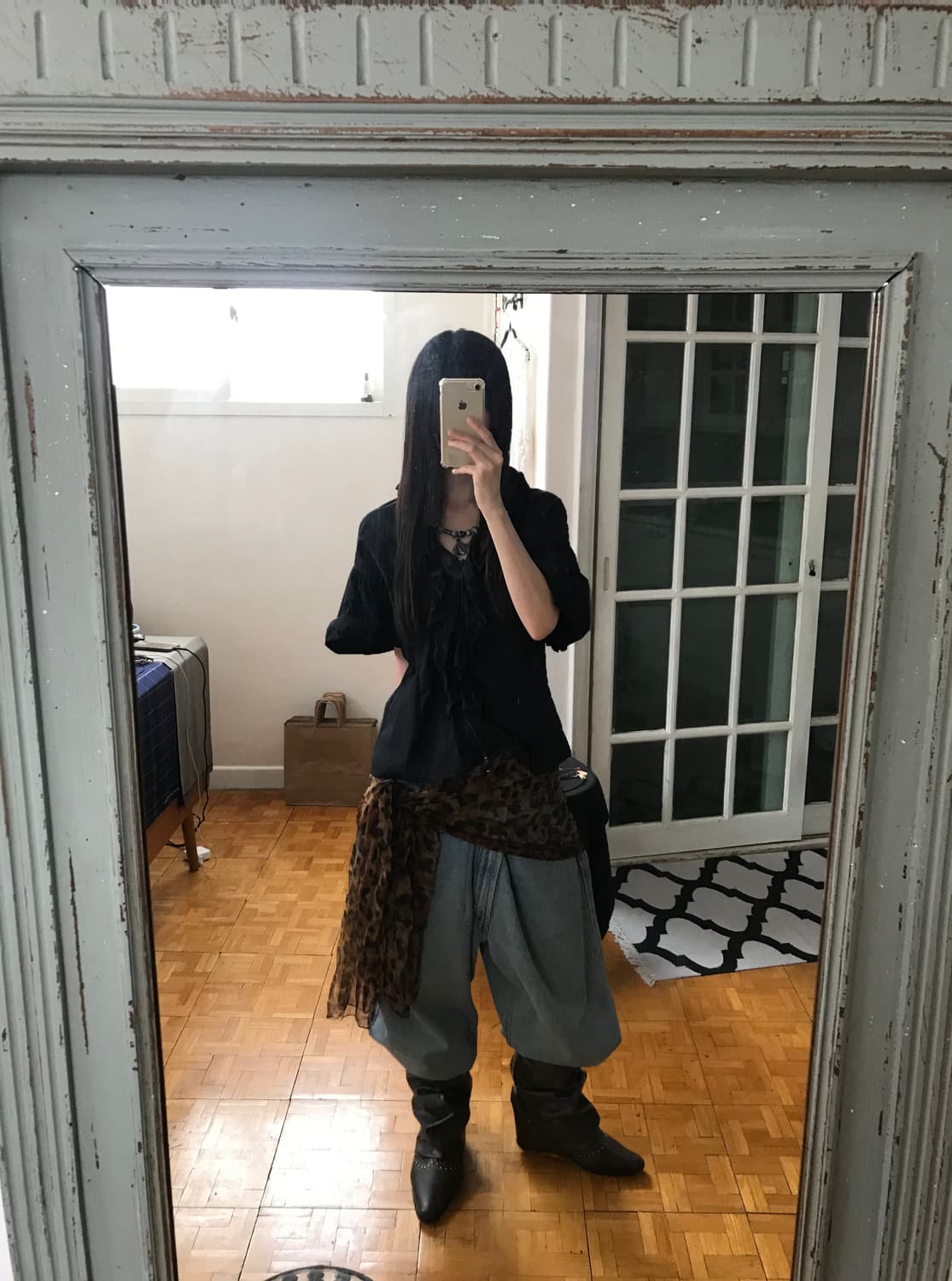 vintage frill zip-up 상품이미지7