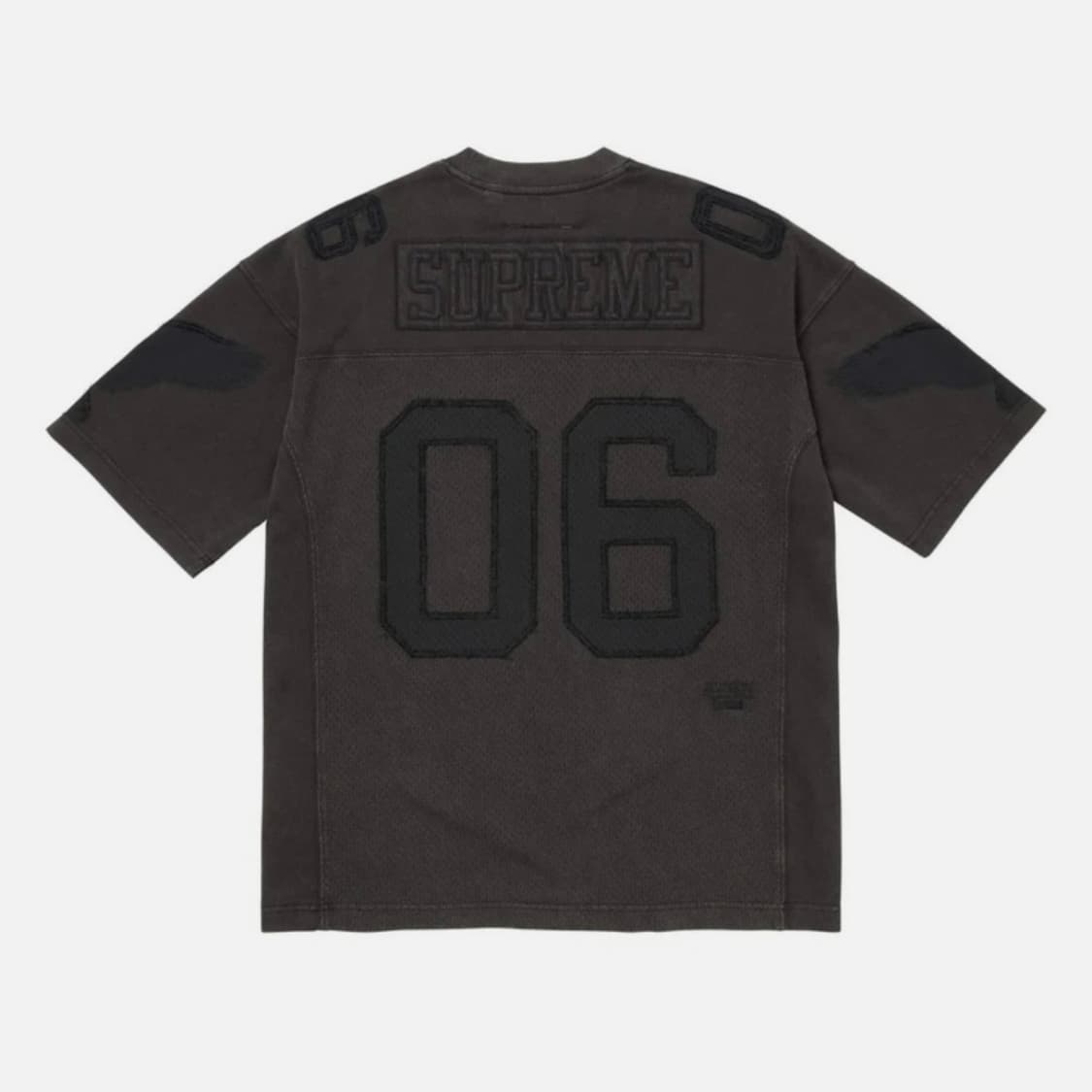 슈프림 마르지엘라 mm6 풋볼져지 블랙 L 상품이미지2