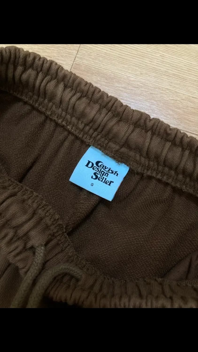 카비시 SELLER LOGO SWEATPANTS ( BROWN ) 상품이미지5