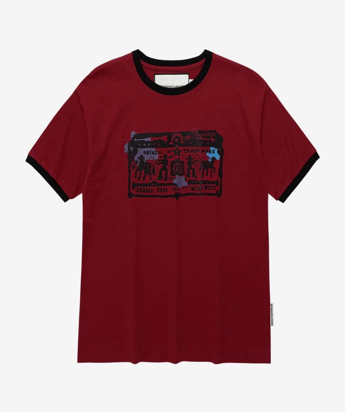 COWBOY PICTOGRAM RINGER TEE RE 상품이미지1