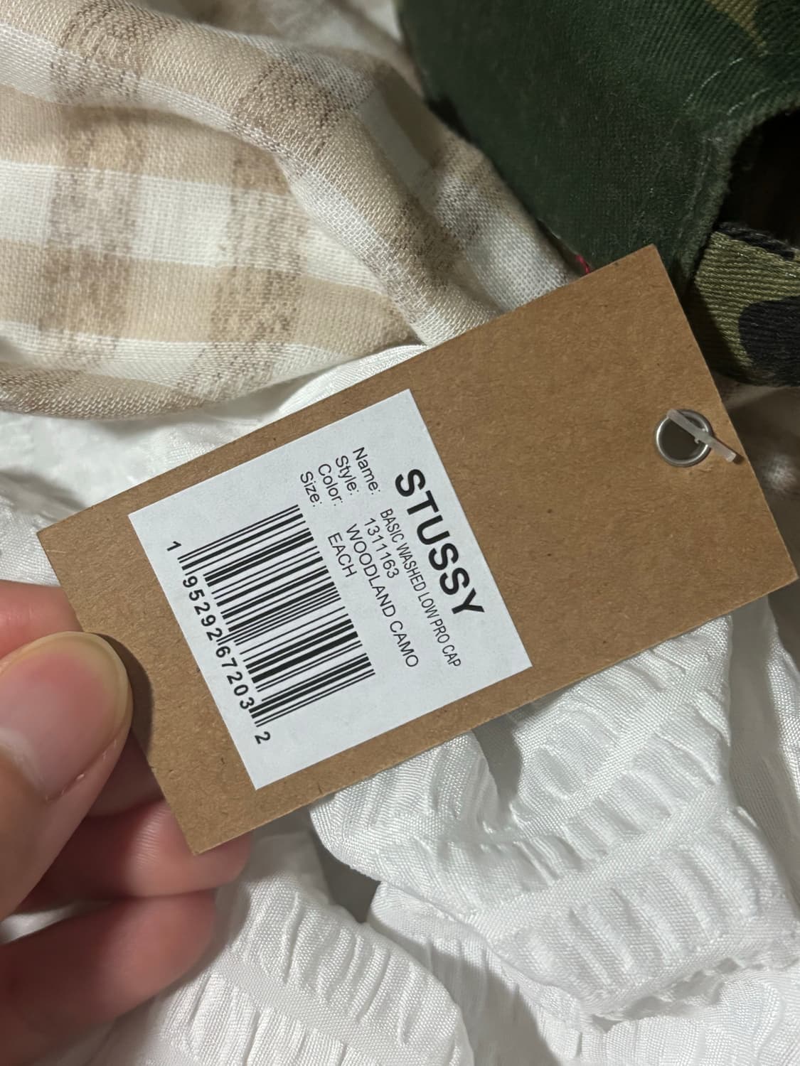 스투시 카모 모자 (홍콩 매장 구매)  상품이미지3