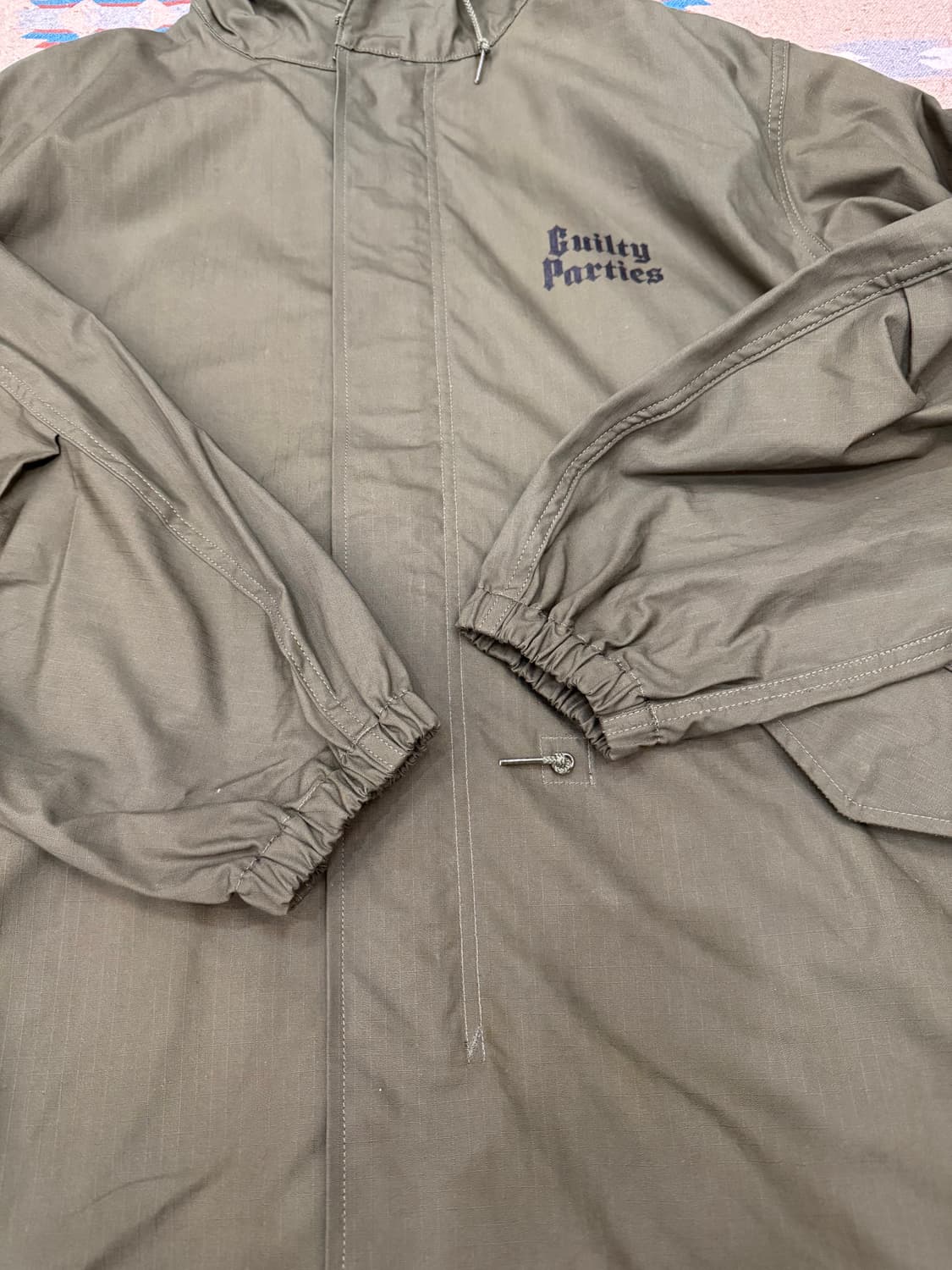 [M][100] 와코마리아 M-48 모즈 코트 카키  상품이미지5