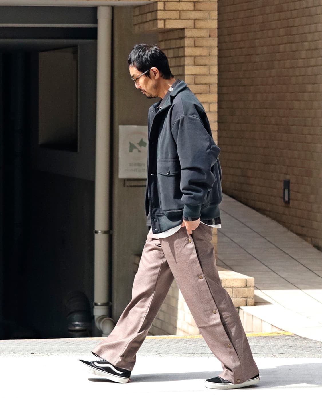 [L] 나나미카 인슐레이션 크루 자켓 모스 그린 25AW 상품이미지3