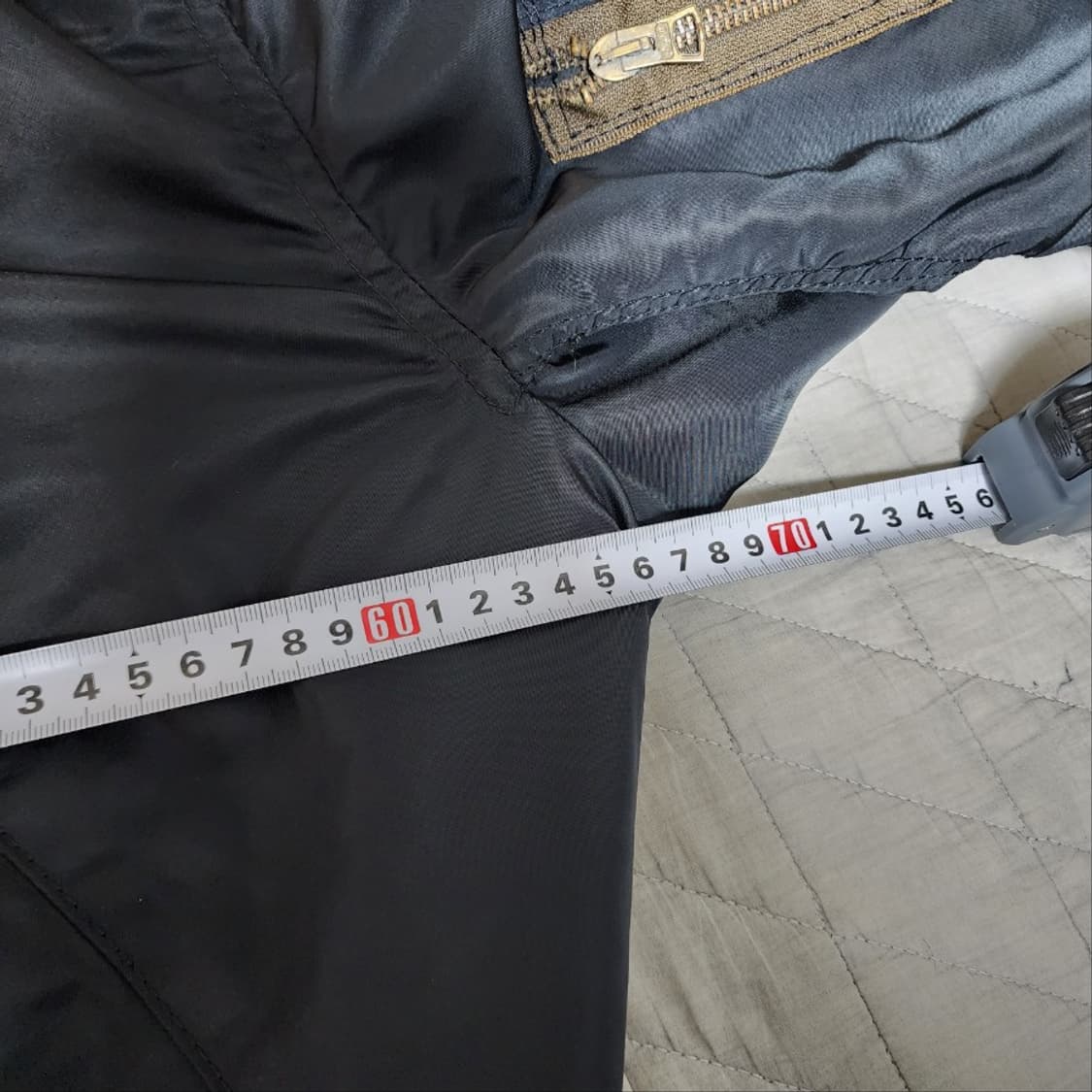 [XL] 90s 빈티지 카멜 프로모 MA-1 봄버 자켓 상품이미지7