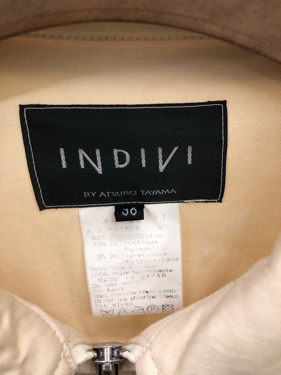 Indivi by Atsuro Tayama 폴리 자켓 상품이미지3