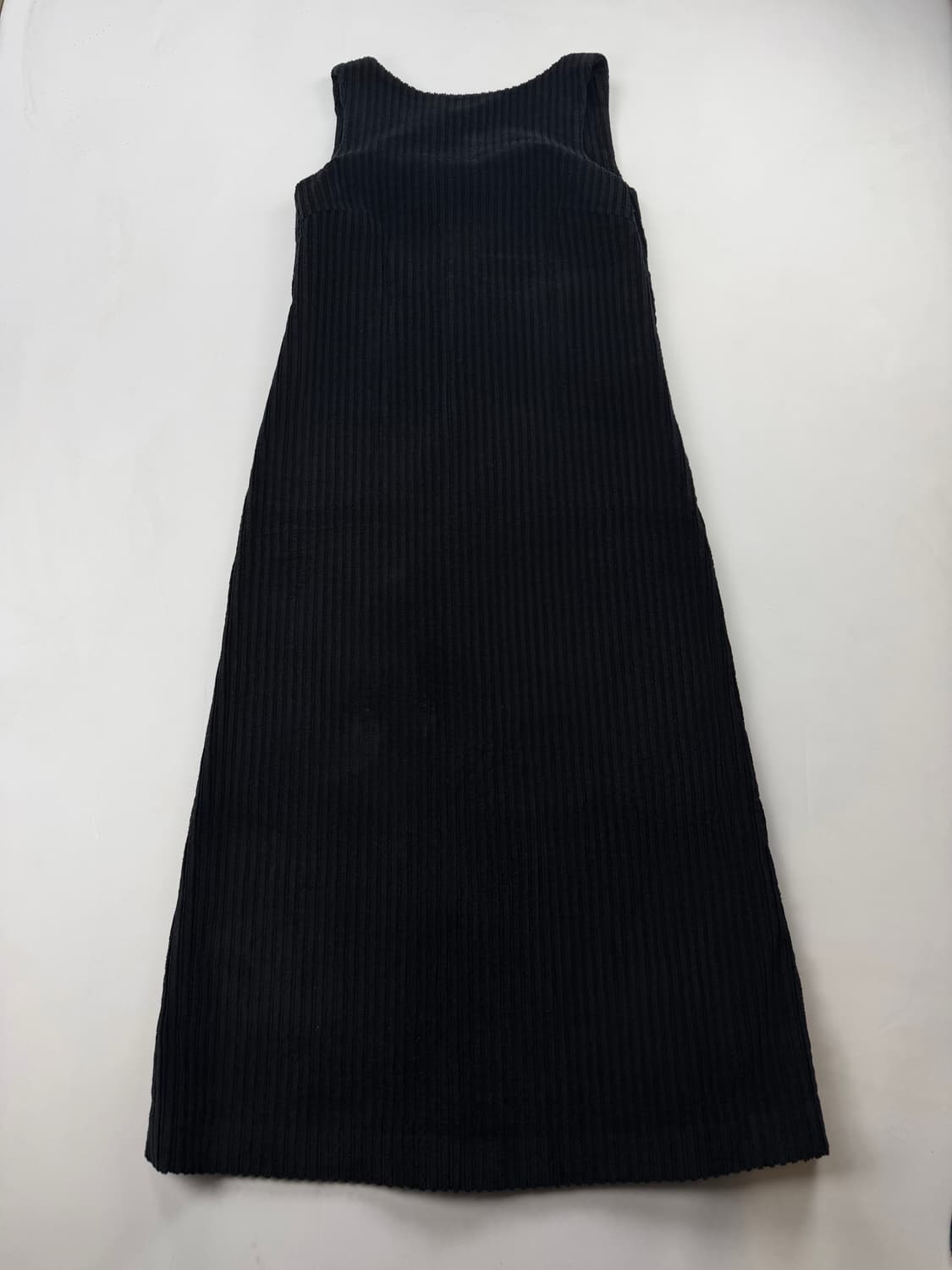 르누이 코듀로이 블랙 원피스 상품이미지2