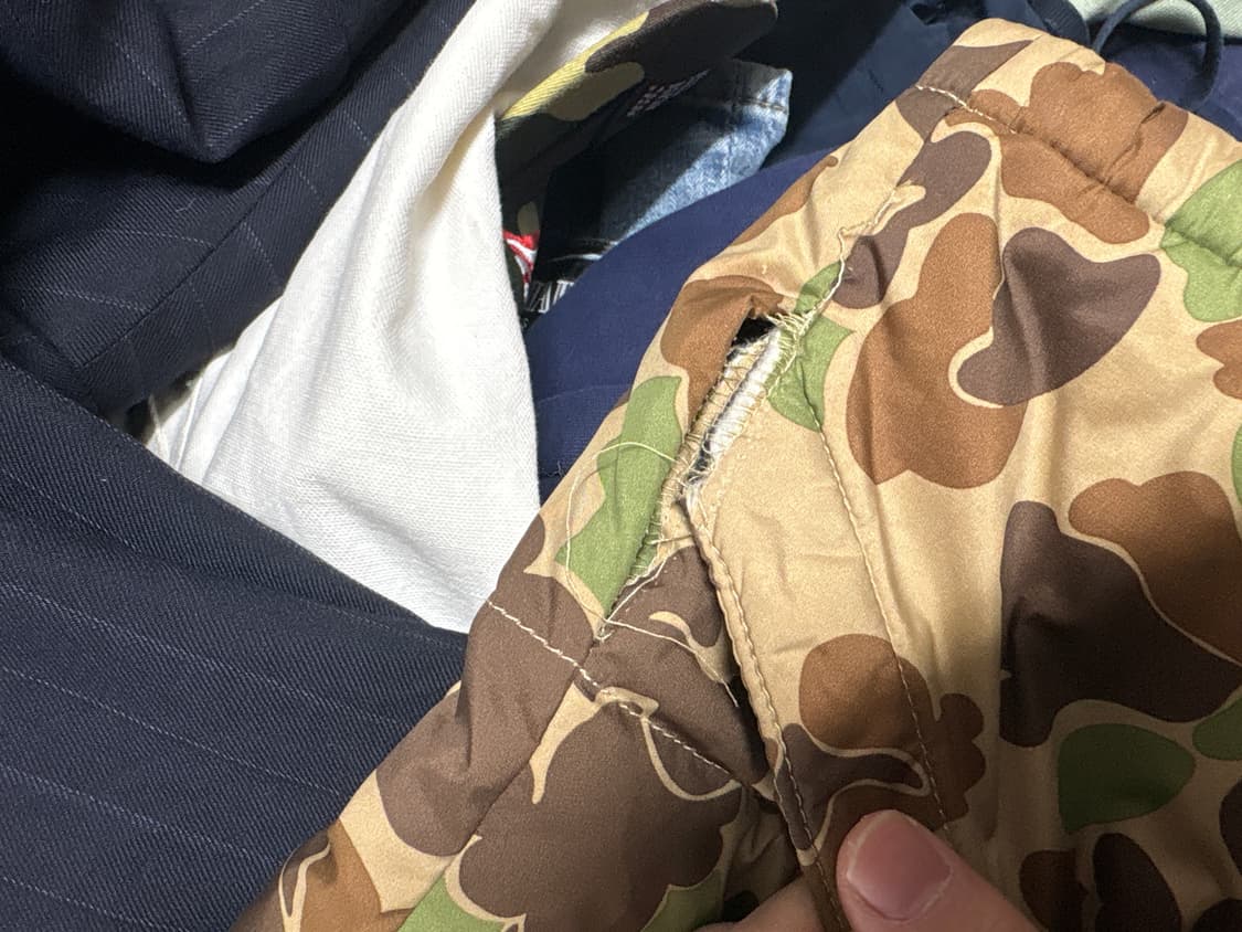 폴로 빈티지 카모 후드 패딩 자켓 상품이미지10