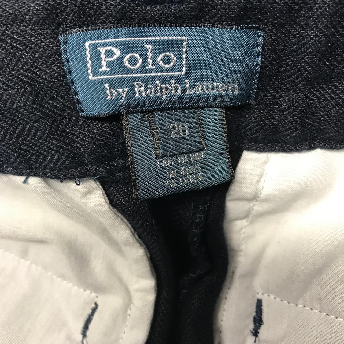 폴로 랄프로렌 린넨 치노 팬츠 네이비 20 상품이미지6