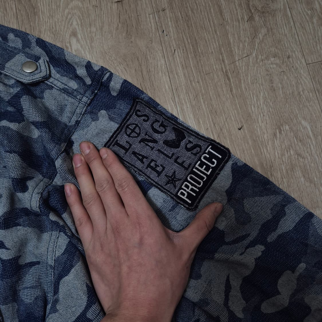 LAP 랩 밀리터리 카모플라쥬 코튼 야상 워크 자켓 M(95) 상품이미지4