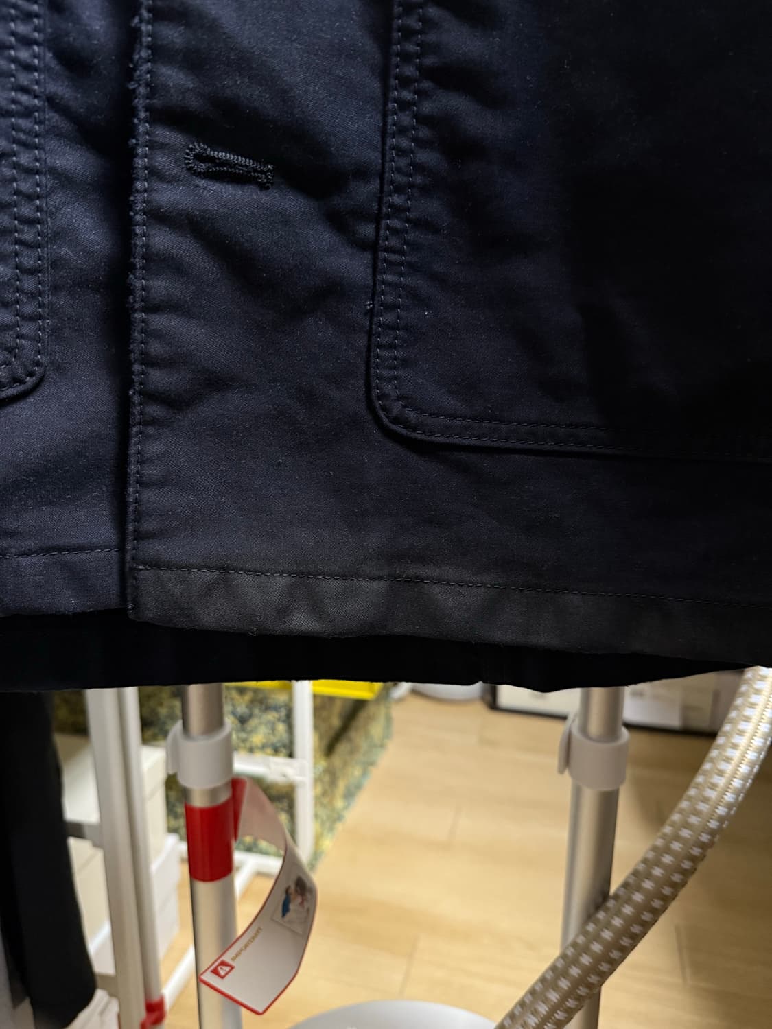 프라다 네이비 몰스킨 초어자켓 S(105-110) 상품이미지3