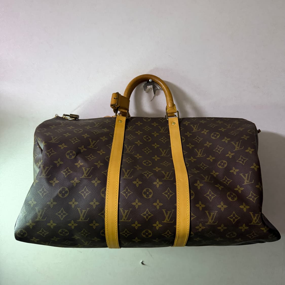 빈티지 루이비통 모노그램 킵올 보스턴 50  상품이미지2