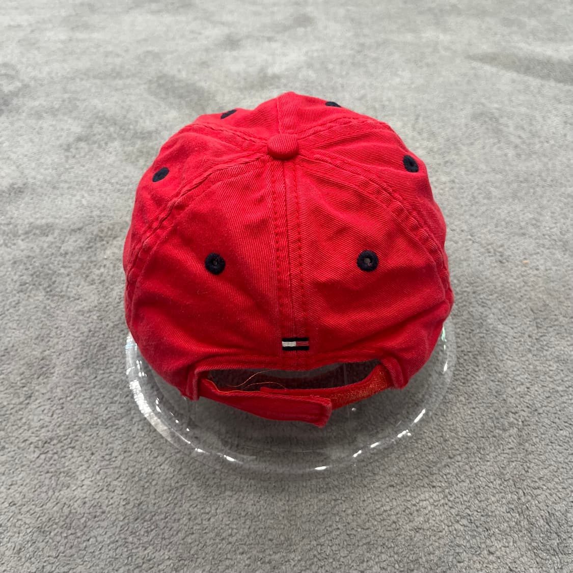 타미힐피거 레드 볼캡 상품이미지3