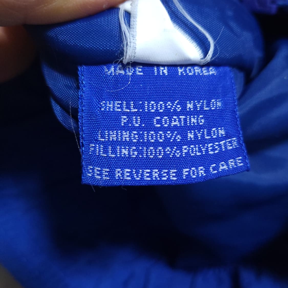 캔자스 제이호크스 스타터 빈티지 90년대 패딩 풀집업 xl  상품이미지4