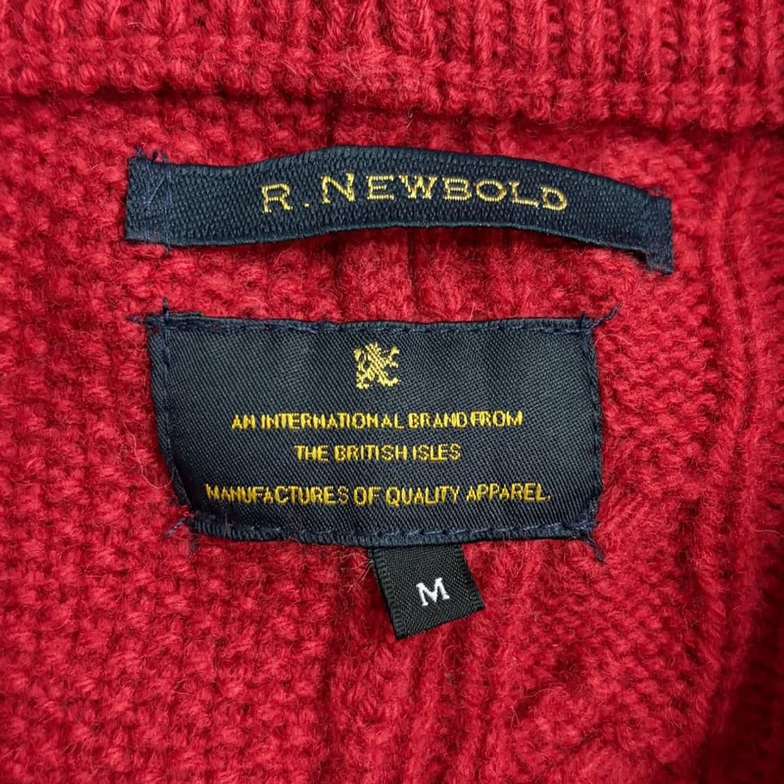 R.NEWBOLD 숄카라 니트 가디건 v4622 상품이미지6