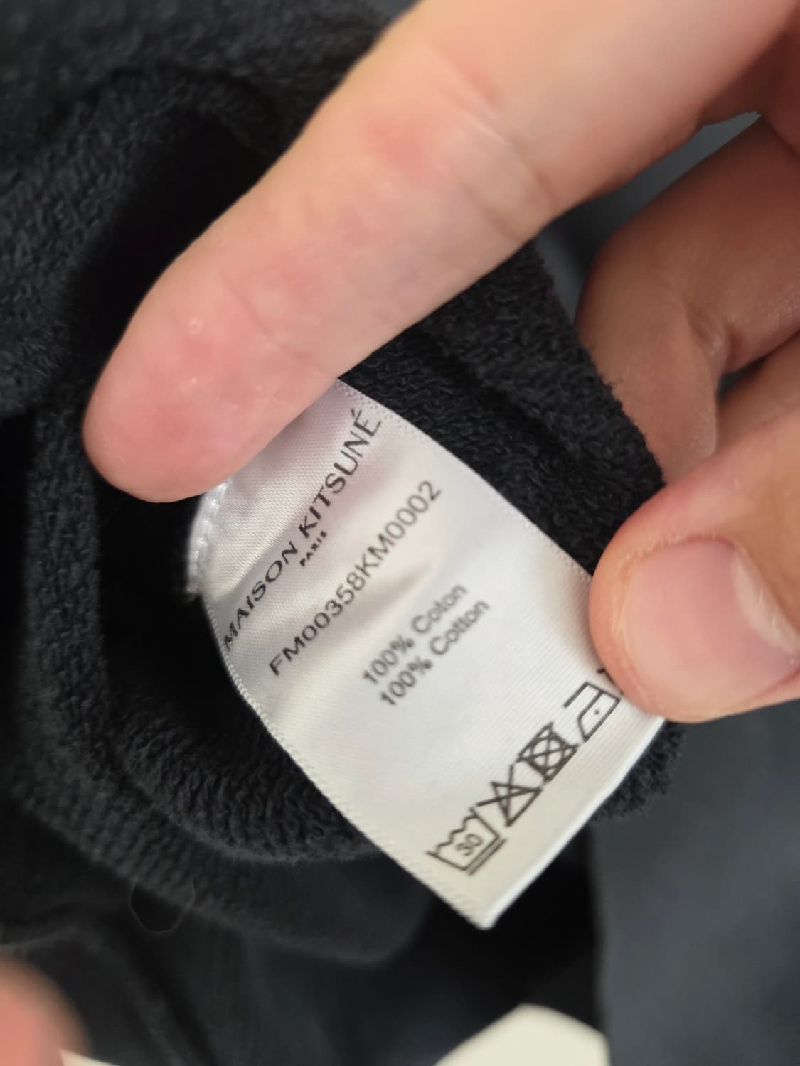 메종 키츠네 맨투맨 xl 상품이미지5