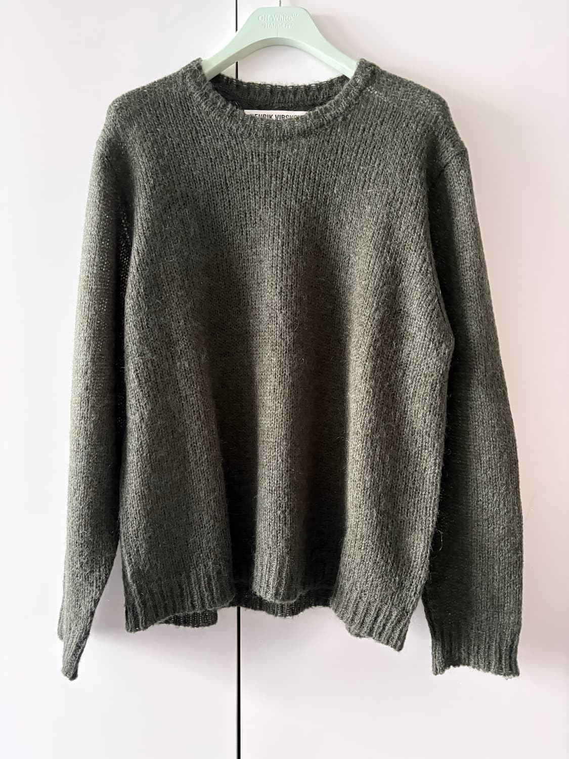 Henrik Vibskov(헨릭 빕스코브) 카키 니트 스웨터 S 상품이미지2