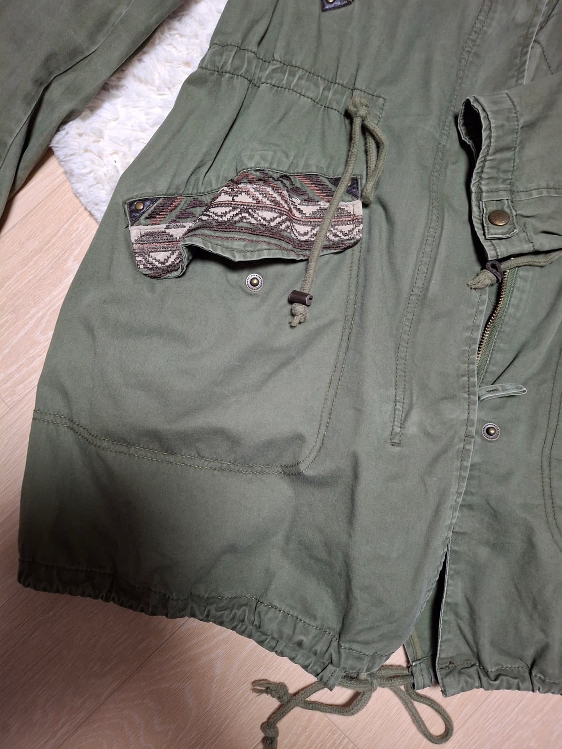 (마지막특가) 써스데이아일랜드 야상자켓 상품이미지4