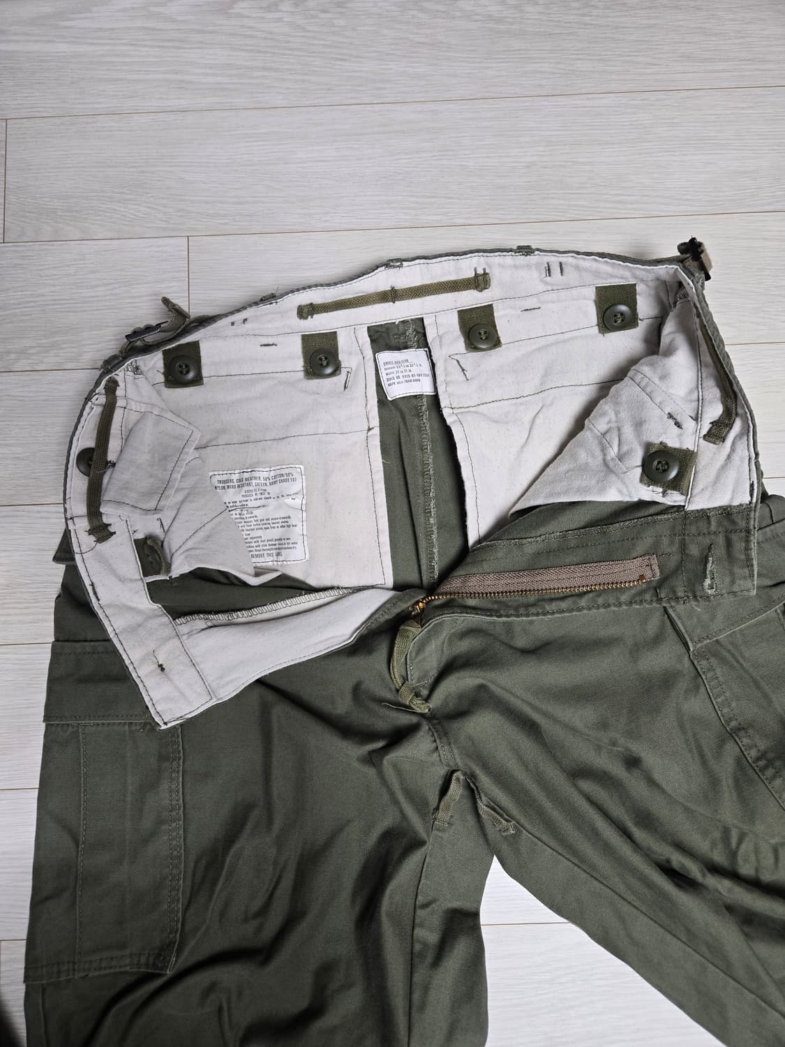 YMCLKY M-65 올리브 카고 팬츠 상품이미지1