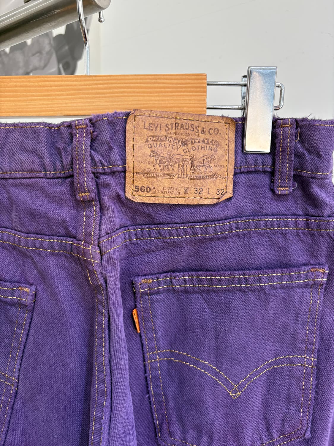 90's LEVIS 560 (Made in USA) 데님팬츠 상품이미지6