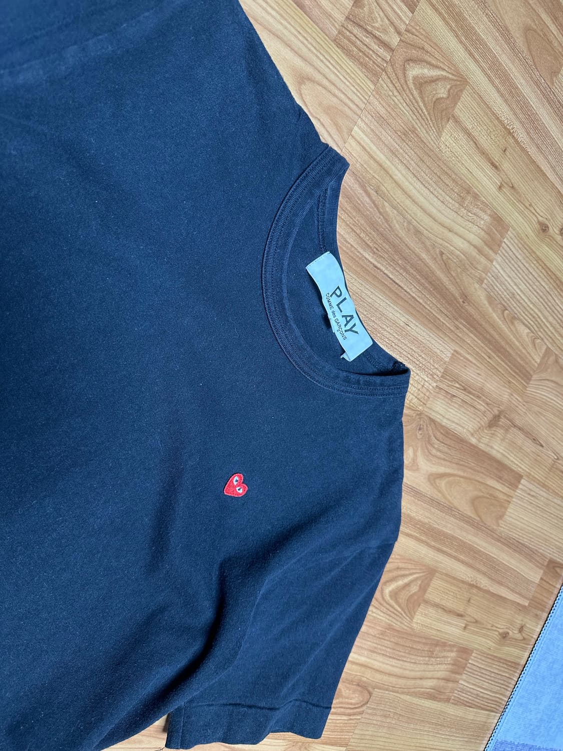 꼼데가르송 플레이 미니 하트 반팔티 상품이미지3
