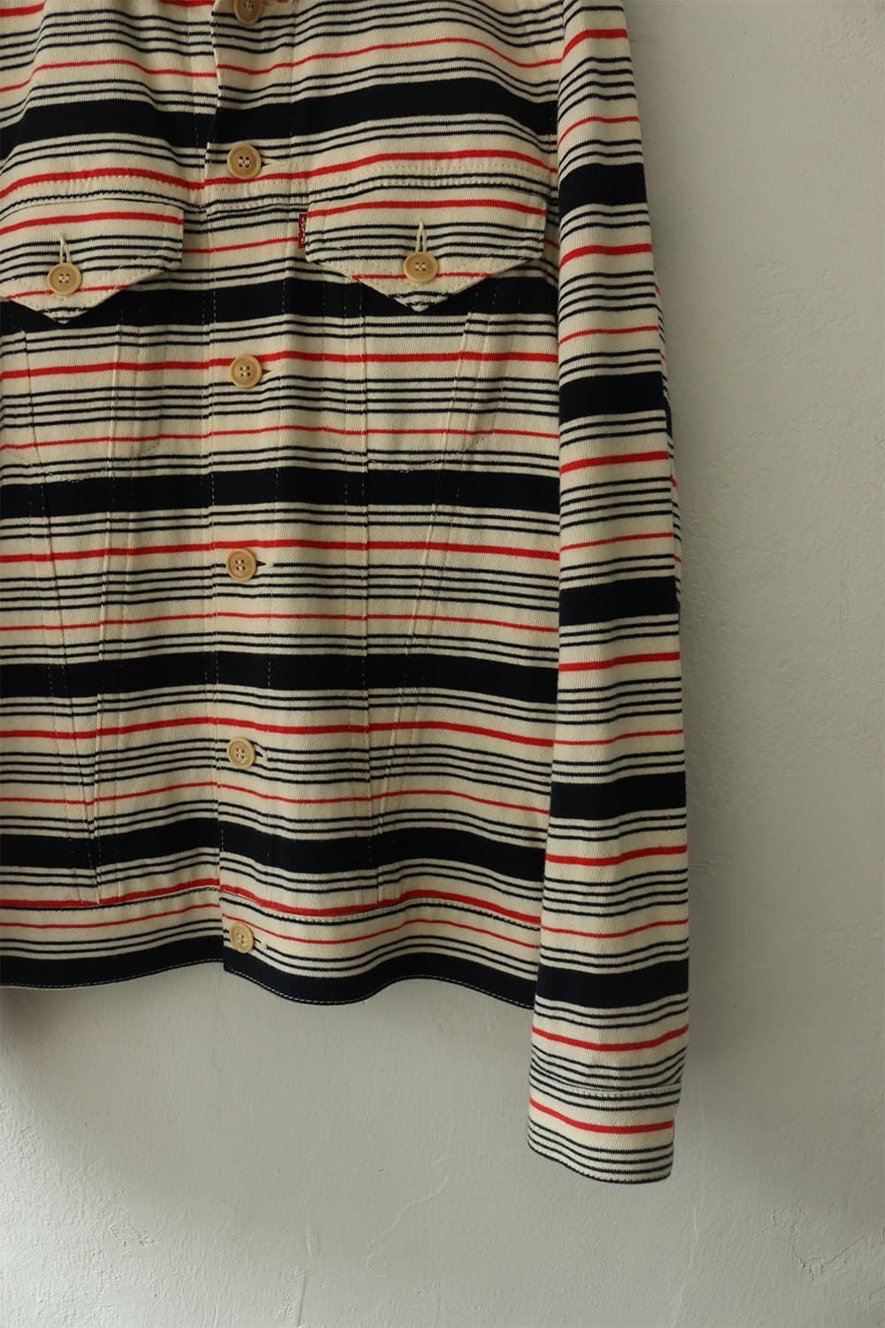 준야 와타나베 맨 X 리바이스 스트라이프 자켓 상품이미지5