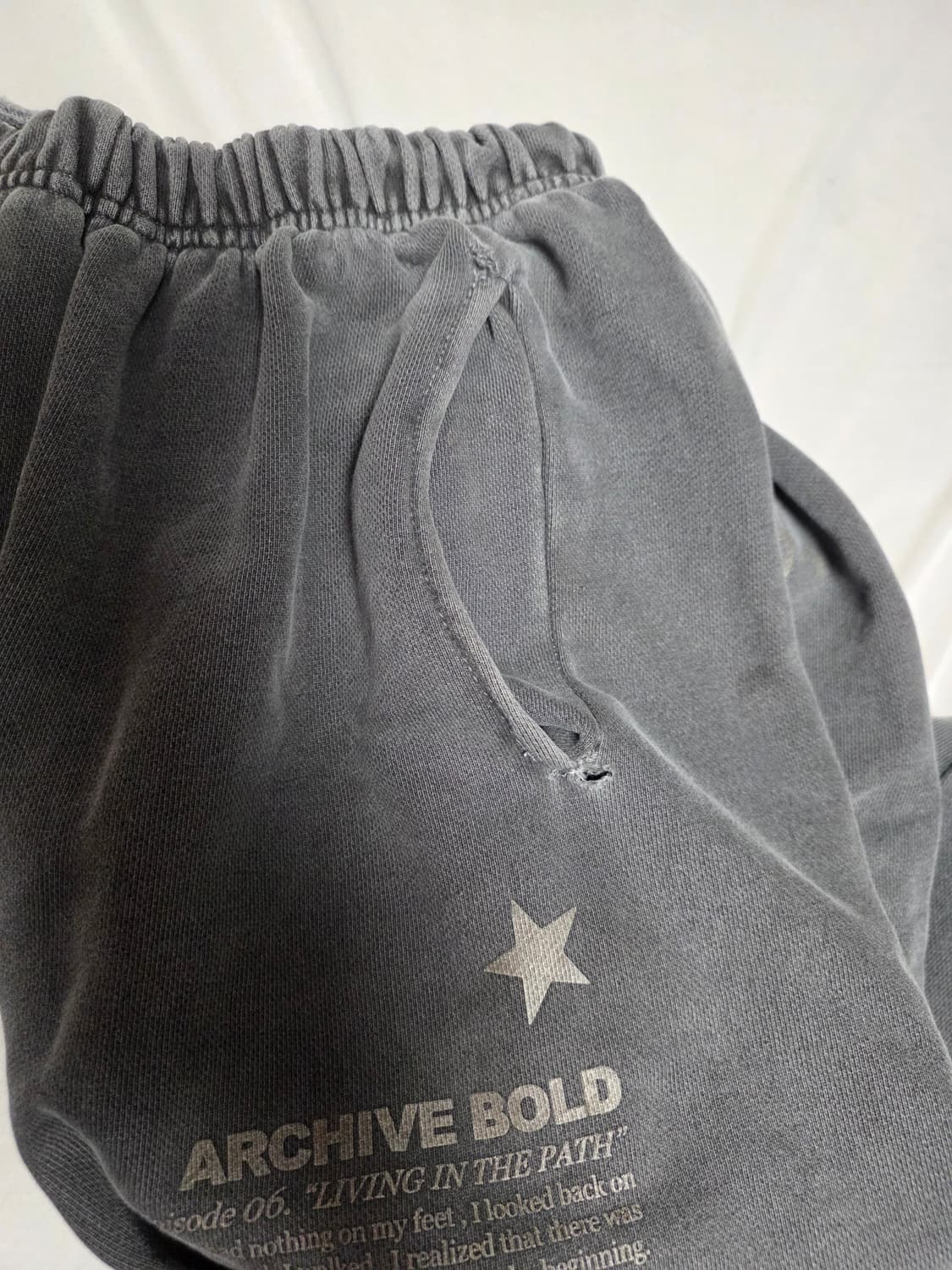 아카이브볼드 스웻팬츠 M (사진 데미지 체크) 상품이미지4