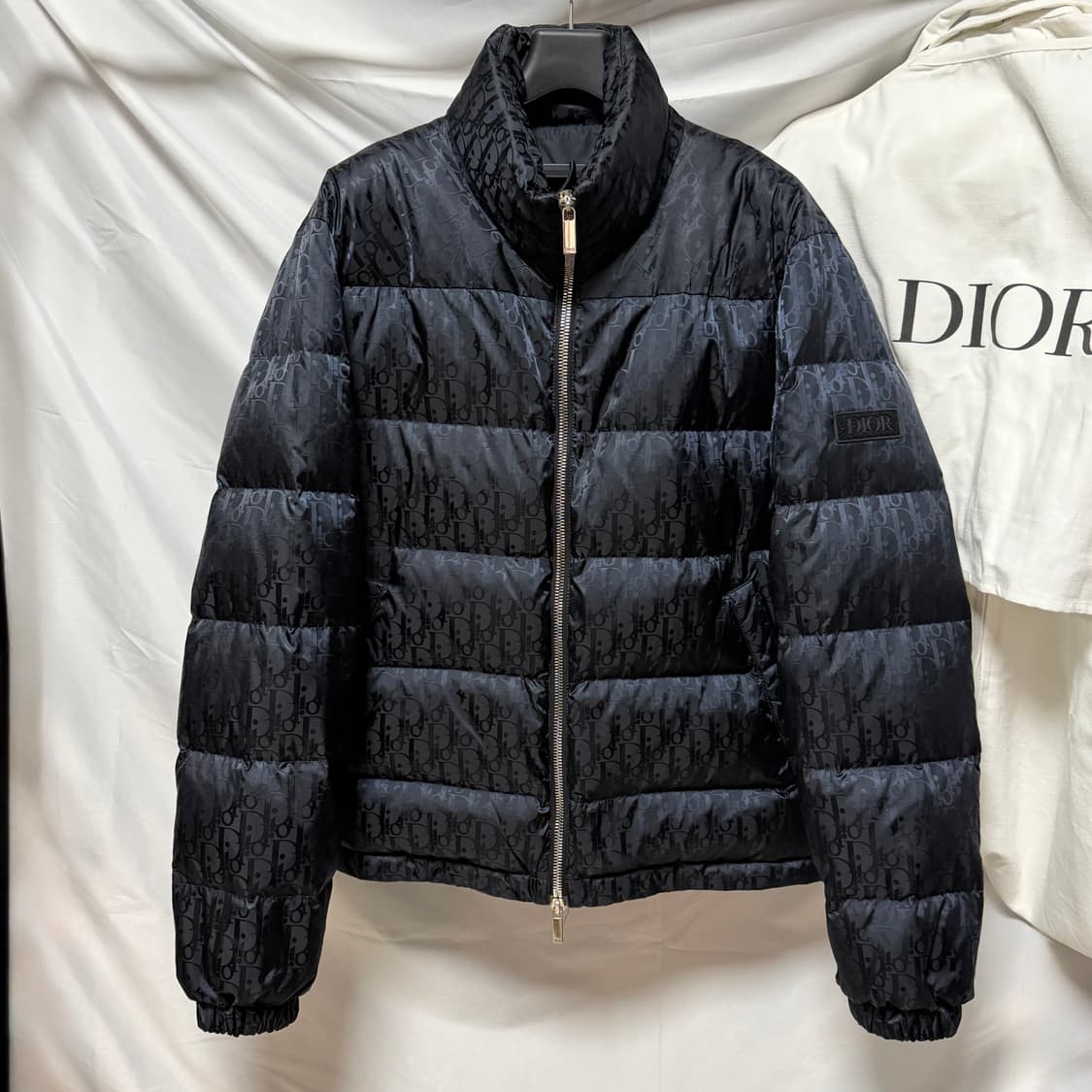 [S+급/48] 디올 오블리크 패딩 블랙 풀구성 상품이미지1