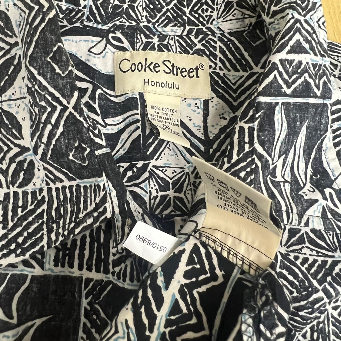 cooke street 하와이안 오버핏 반팔 셔츠 상품이미지5