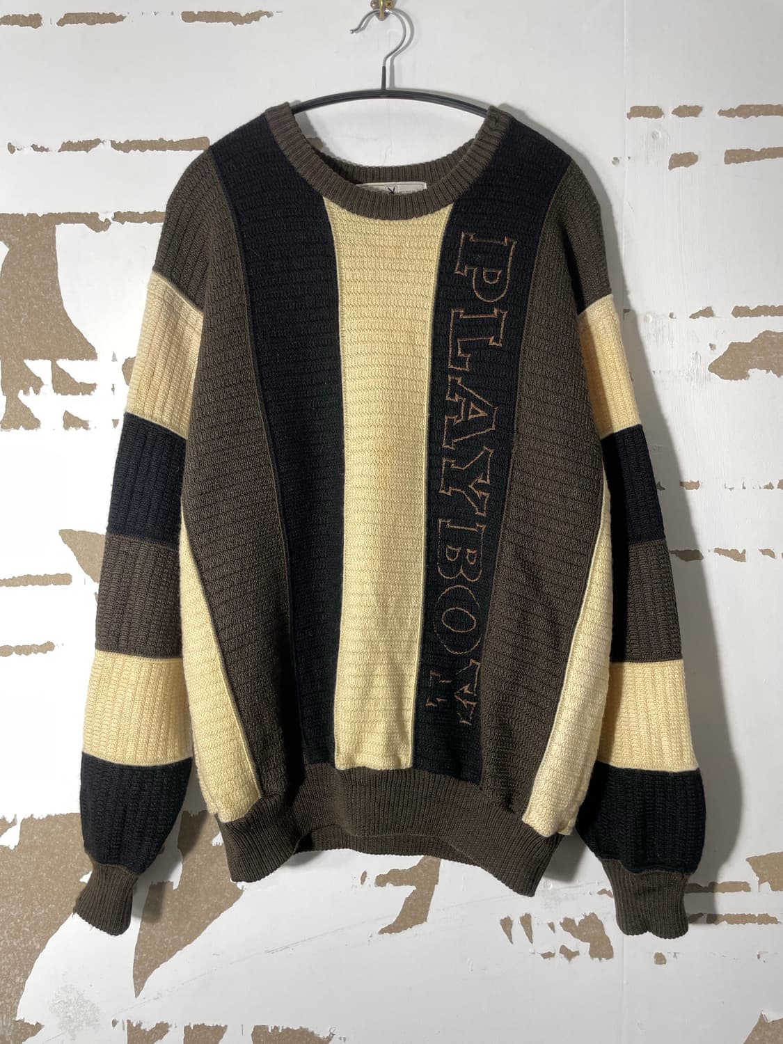 플레이보이 스트라이프 니트 상품이미지1