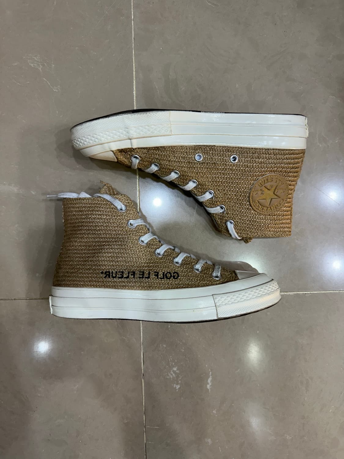 컨버스 x 골프 르 플레르 척 70 하이 '벌랩 상품이미지2