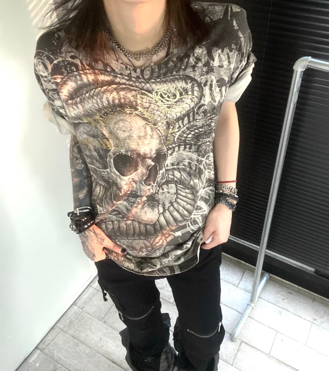 xtremecouture skull T-shirt 상품이미지3