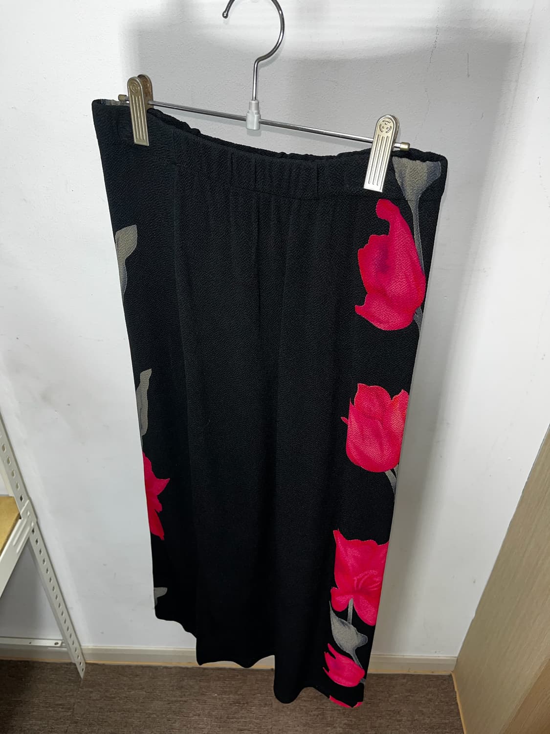 일본 빈티지 로즈 롱 스커트 상품이미지2