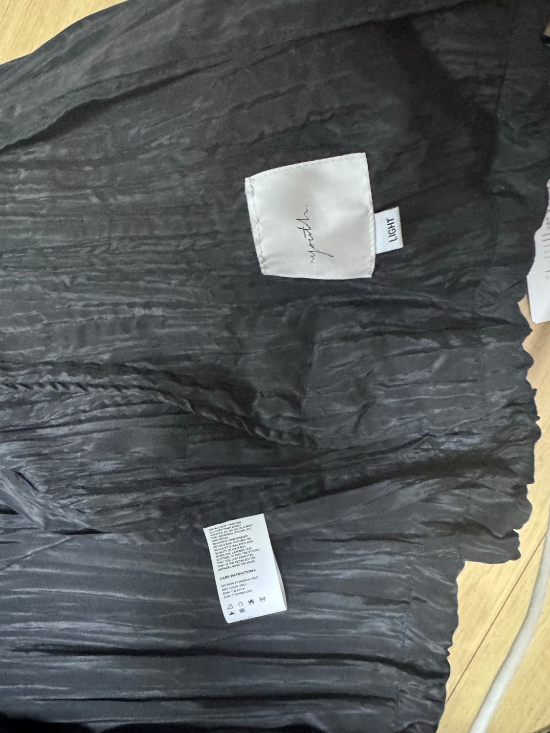 유스 플리츠 자켓L 상품이미지3